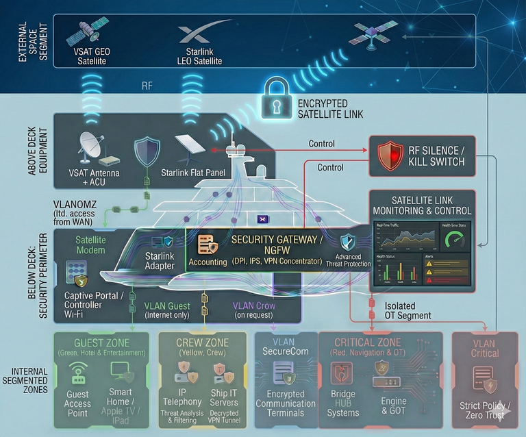 Satellite Communications Protection